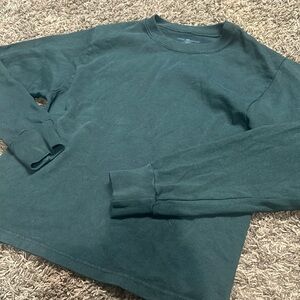 Brandy Melville Deep Green LS Shirt Size Small